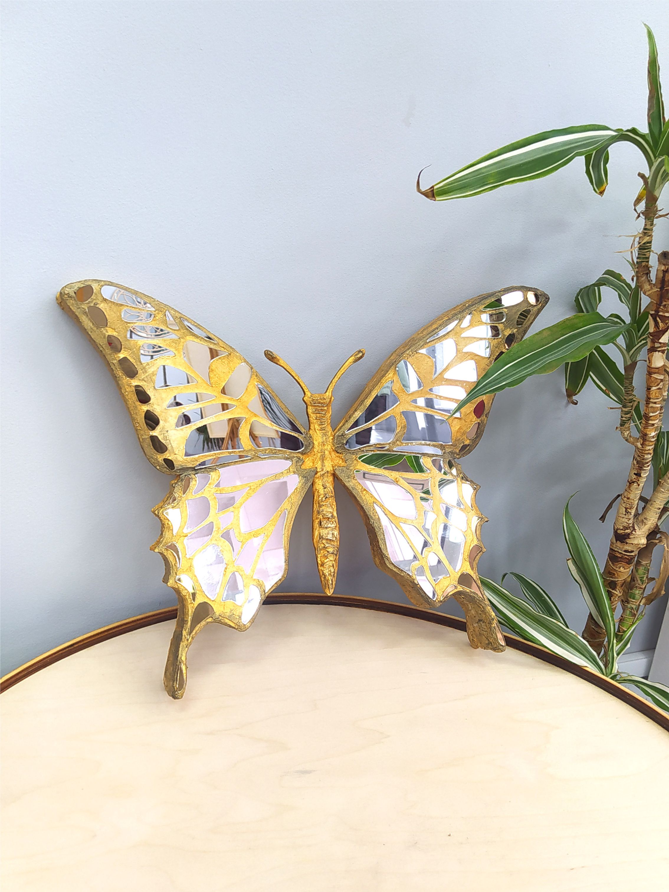 Комплект панно набор Зеркало Флора/Рогач/Бабочка