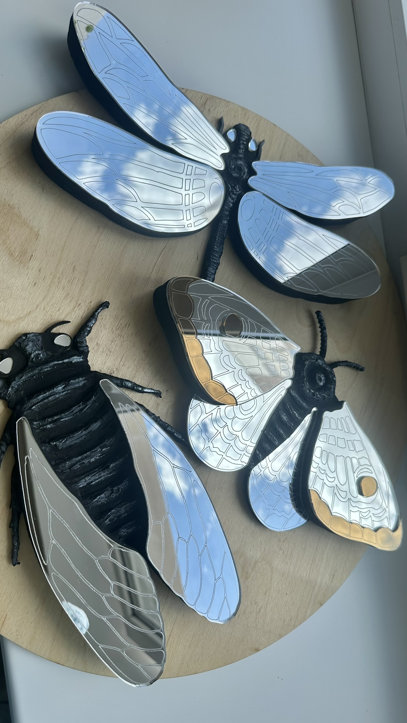 Панно Насекомые Black