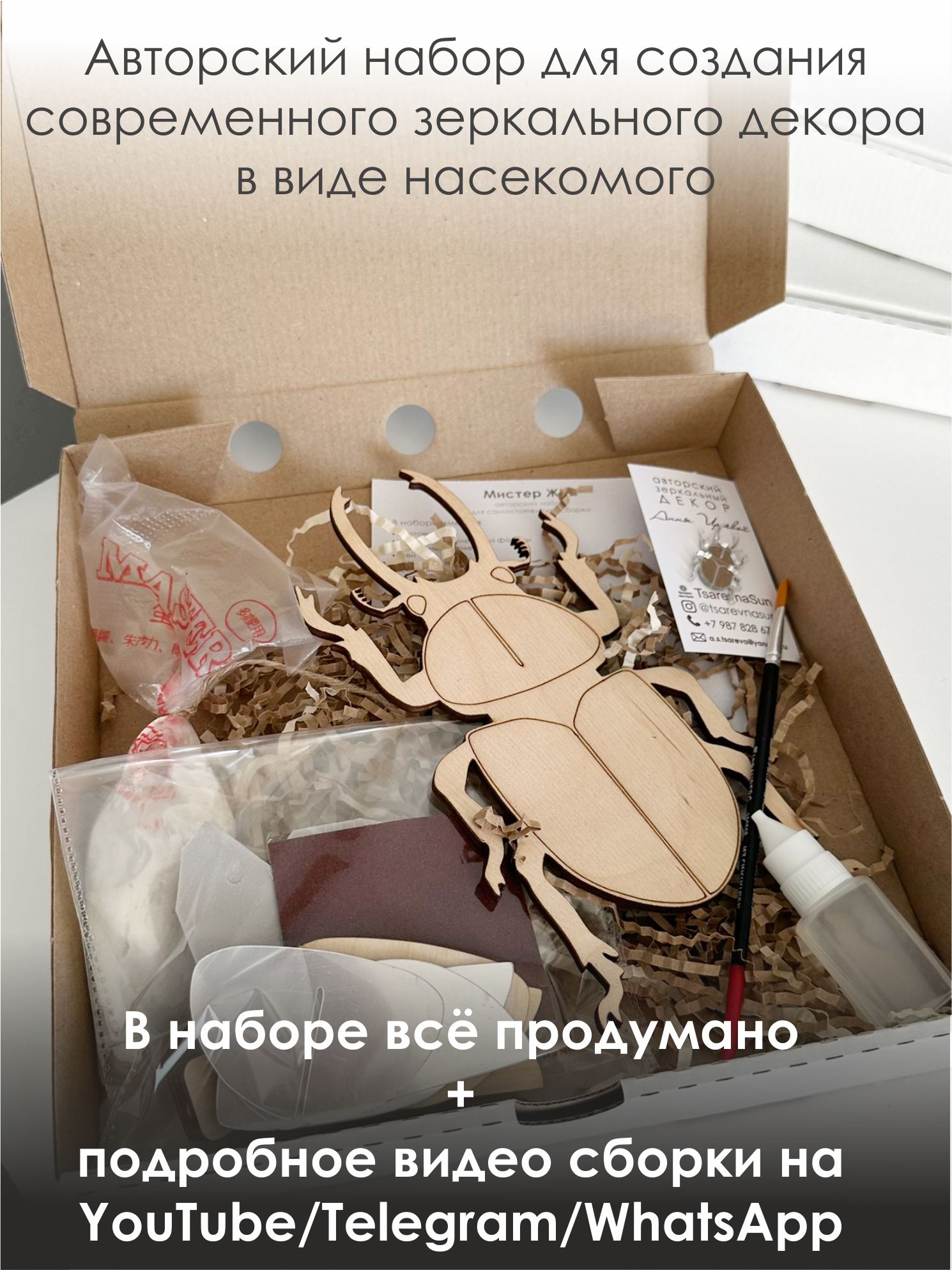 Набор для творчества СКАРАБЕЙ